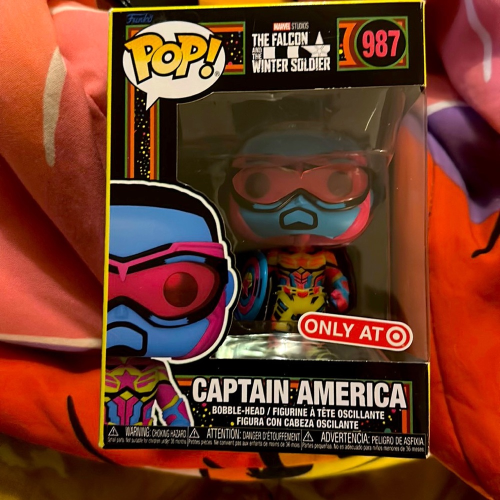 Pop captain America